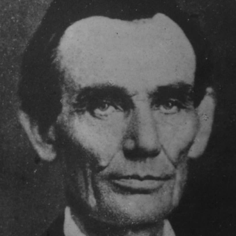 Lincoln photograph, 1857 · Joslin