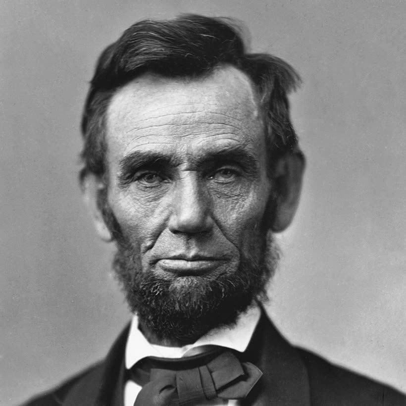 Lincoln photograph, Later · bearded